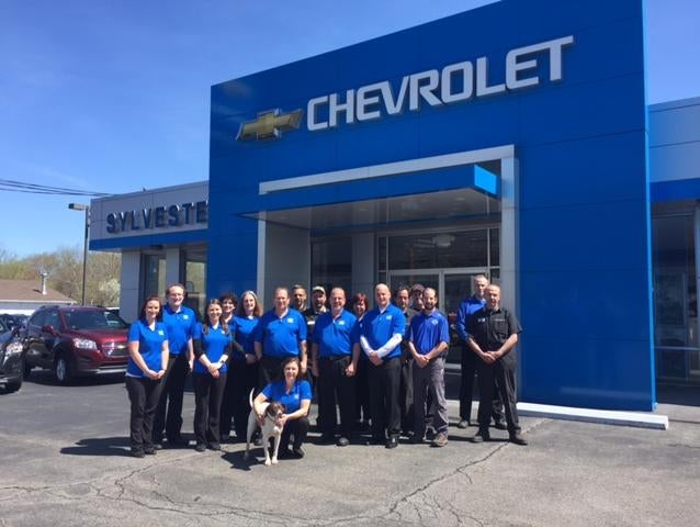 Staff Posing Front of Sylvester Chevrolet
